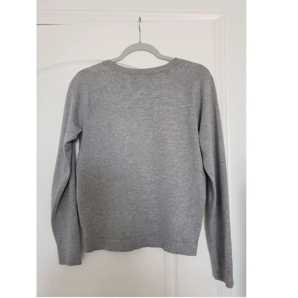 Mohito Gray Zipper Neck Sweater  Funky Off shoulder - Picture 9 of 11